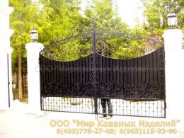 Кованые ворота №142 от 12 000 руб. за м2